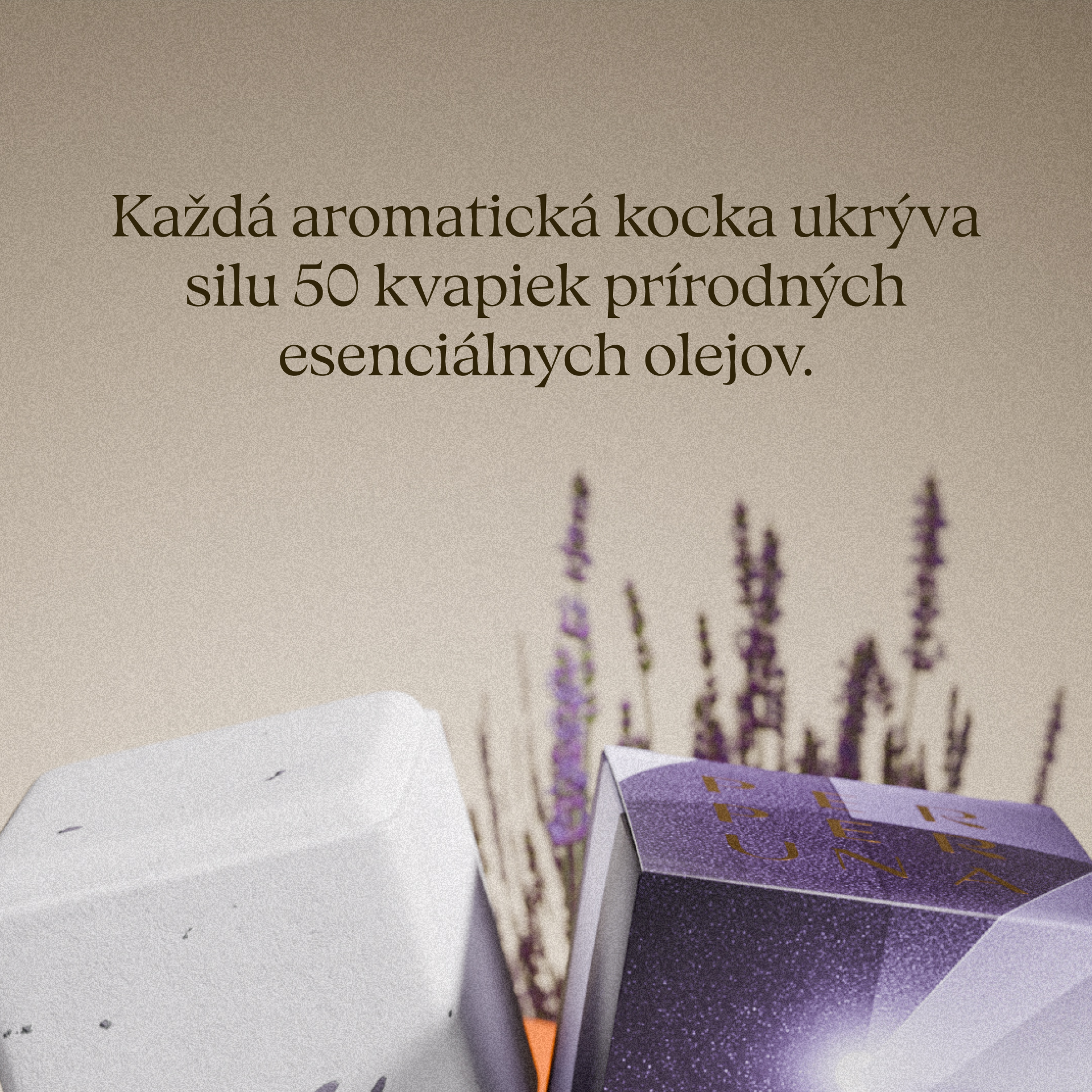 Nedokonalé sprchové aromatické kocky