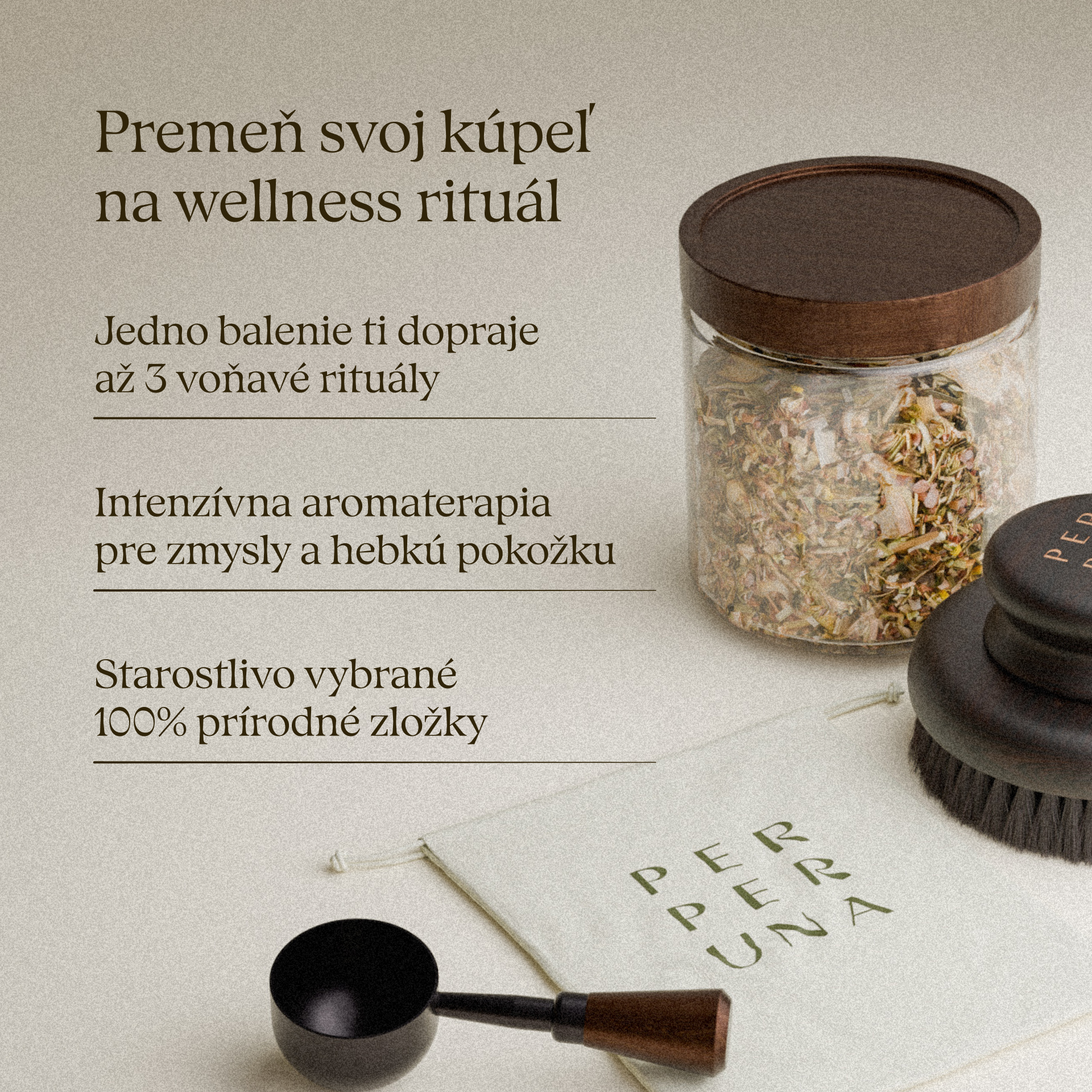 Herbal Spring - Čaj do kúpeľa - Revitalizačný a očisťujúci