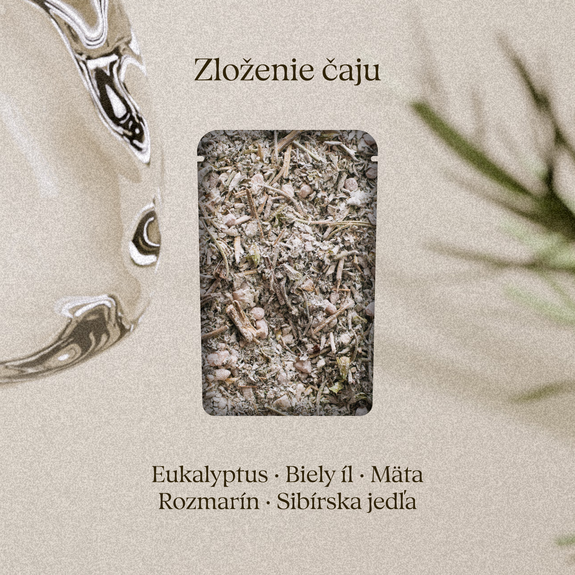 Nordic Forest - Čaj do kúpeľa - Osviežujúci a prečisťujúci